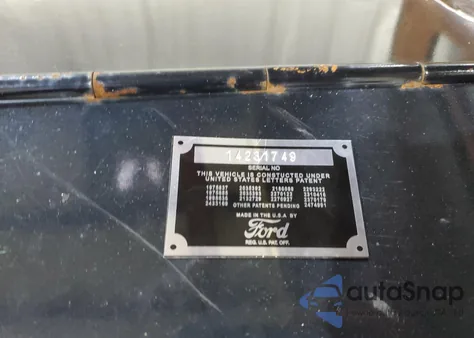 1926 Ford Model T from USA, damaged, VIN 14231749